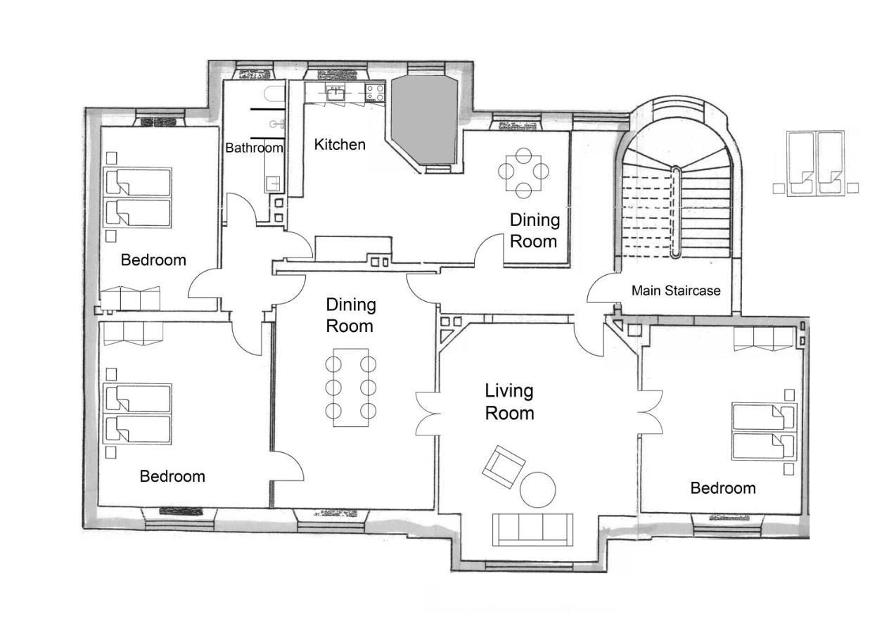 Lovely 3Br Manor Apartment 5 Min From Tivoli Gardens Копенхаген Екстериор снимка