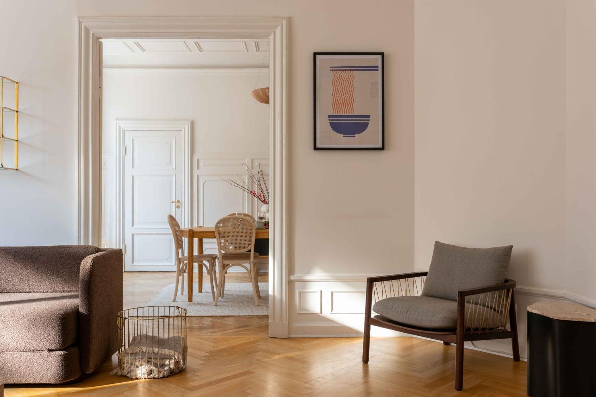 Lovely 3Br Manor Apartment 5 Min From Tivoli Gardens Копенхаген Екстериор снимка